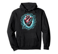 Broken Heart Break Up Divorced Living Hoodie - Streetwear Style for Adults - T-Shirt, Sweatshirt, Hoodie