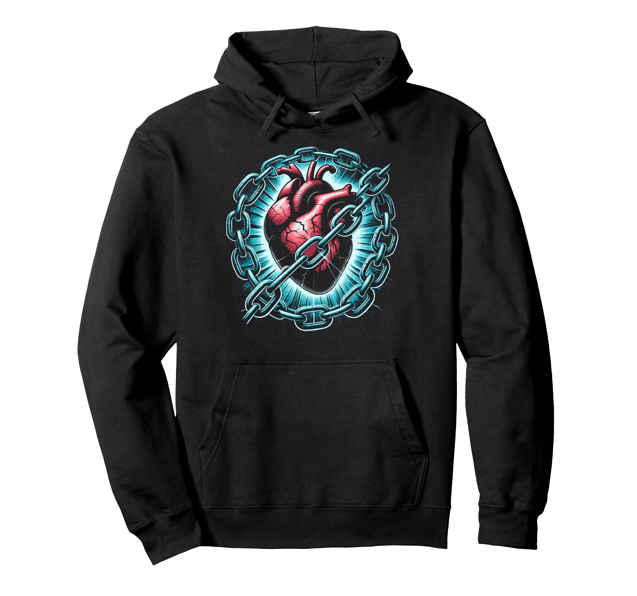 Broken Heart Break Up Divorced Living Hoodie - Streetwear Style for Adults - T-Shirt, Sweatshirt, Hoodie