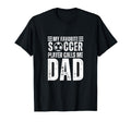 My Favorite Soccer Player Calls Me T-Shirt - Aesthetic Graphic Men Women - T-Shirt, Sweatshirt, Hoodie