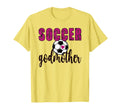 Soccer Godmother Proud Soccer Player T-Shirt - Streetwear Style for Adults - T-Shirt, Sweatshirt, Hoodie