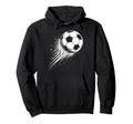 Splash Art Soccer Football Ball Soccer Hoodie - Graphic Print for Adults - T-Shirt, Sweatshirt, Hoodie