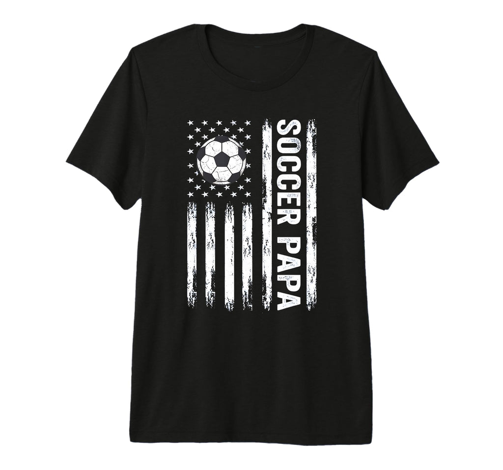 Soccer Papa Proud Soccer Grandpa Usa T-Shirt - Streetwear Style for Adults - T-Shirt, Sweatshirt, Hoodie