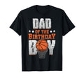 Dad Birthday Matching Basketball T-Shirt - Graphic Print for Adults - T-Shirt, Sweatshirt, Hoodie