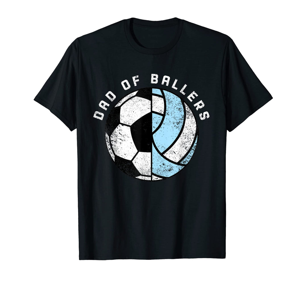 Mens Dad Ballers Funny Soccer T-Shirt - Novelty Apparel Men Women - T-Shirt, Sweatshirt, Hoodie