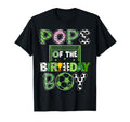 Pops Birthday Soccer Player Birthday T-Shirt - Custom Art Print Men Women - T-Shirt, Sweatshirt, Hoodie