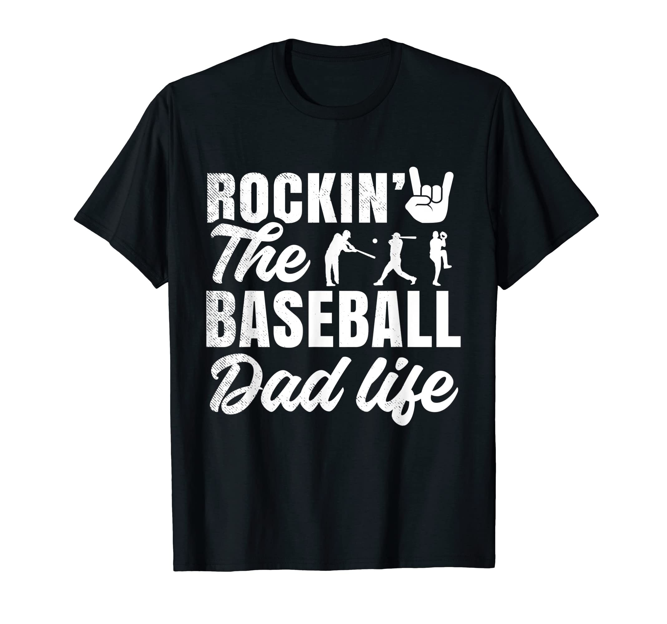Mens Baseball Player Funny Rocking T-Shirt - Novelty Apparel for Adults - T-Shirt, Sweatshirt, Hoodie