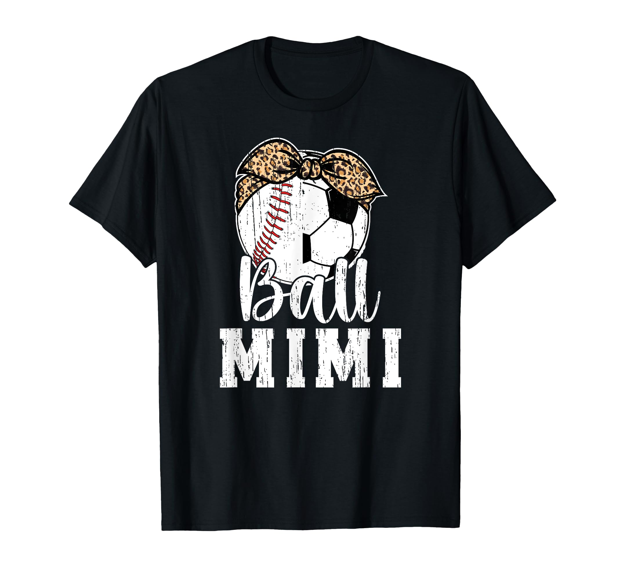 Ball Mimi Grandma Baseball Soccer Mimi T-Shirt - Fun Novelty Design Unisex - T-Shirt, Sweatshirt, Hoodie