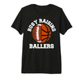 Busy Raising Ballers Funny Football T-Shirt - Streetwear Style Unisex - T-Shirt, Sweatshirt, Hoodie
