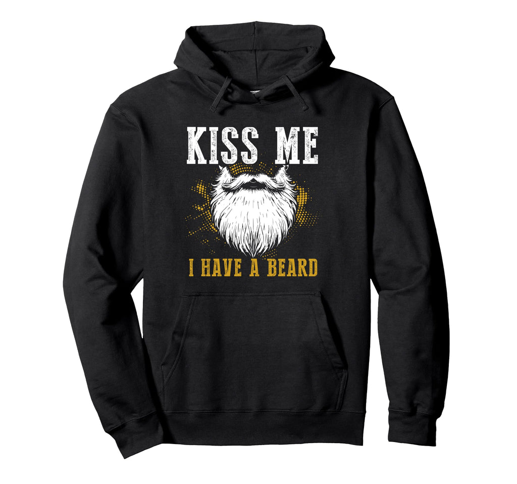 Bearded Facial Hair Fathers Day Dad Hoodie - Custom Art Print for Adults - T-Shirt, Sweatshirt, Hoodie