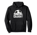 Soccer Granny Gifts Mothers Day Soccer Hoodie - Minimalist Print Men Women - T-Shirt, Sweatshirt, Hoodie
