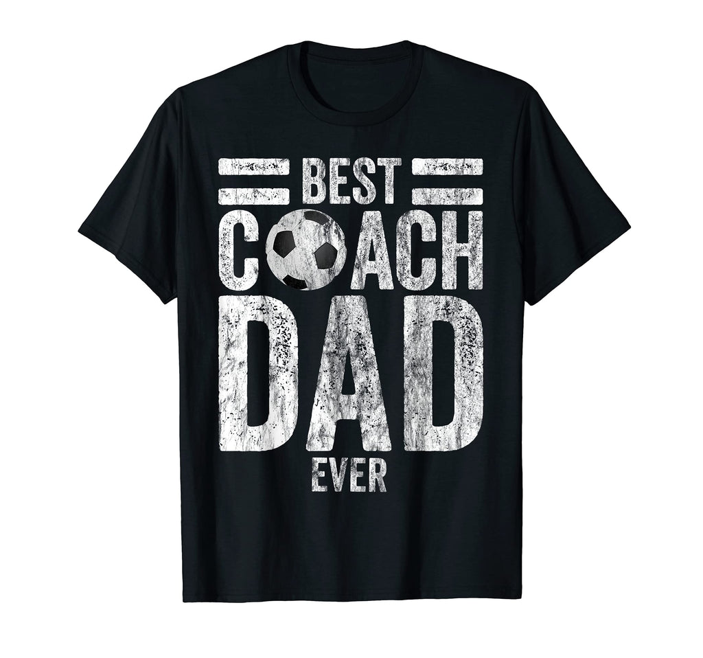 Dad Soccer Coach Best Coach Dad Ever T-Shirt - Aesthetic Graphic Men Women - T-Shirt, Sweatshirt, Hoodie