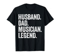 Husband Dad Musician Funny Music Lover T-Shirt - Novelty Apparel Men Women - T-Shirt, Sweatshirt, Hoodie