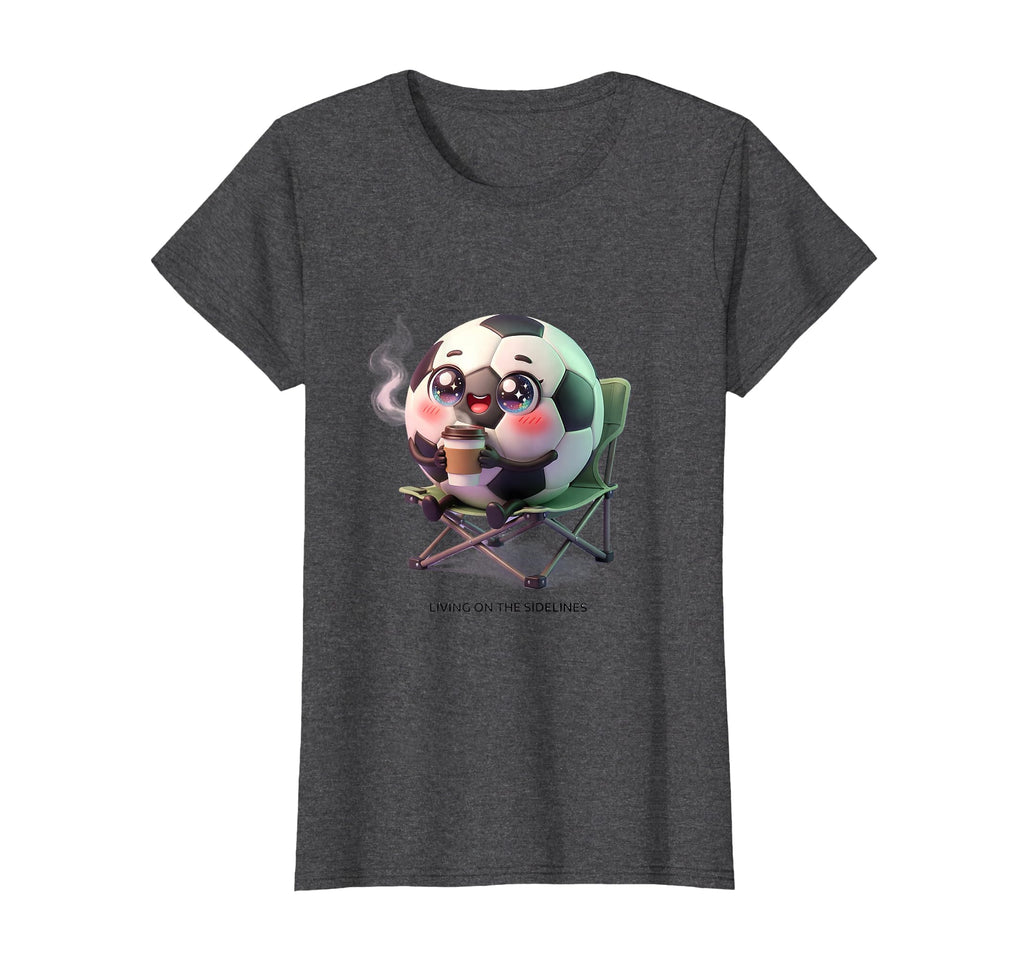 Living Sidelines Soccer Mom T-Shirt - Aesthetic Graphic Unisex - T-Shirt, Sweatshirt, Hoodie