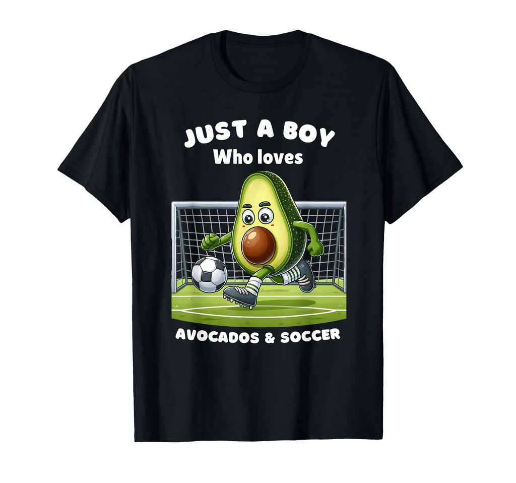 Just Who Loves Avocado And Soccer Funny T-Shirt - Trendy Graphic Men Women - T-Shirt, Sweatshirt, Hoodie