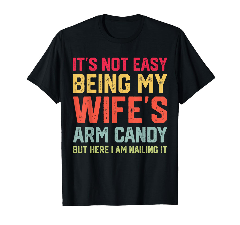 Funny Wedding Anniversary Husband Mens T-Shirt - Minimalist Print Unisex - T-Shirt, Sweatshirt, Hoodie