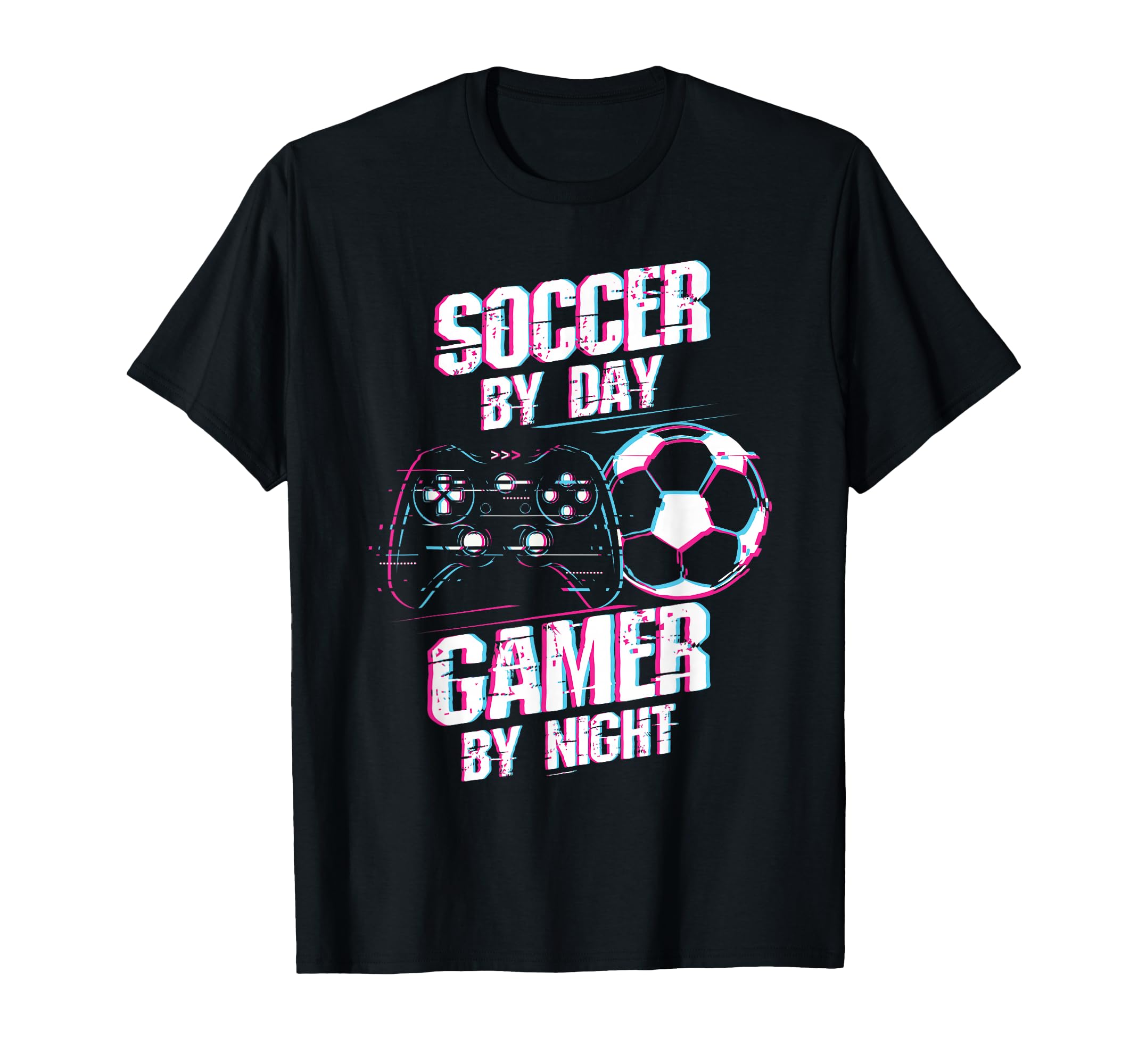 Soccer Day Gamer Night Soccer Gamer T-Shirt - Minimalist Print Men Women - T-Shirt, Sweatshirt, Hoodie