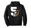 5 Soccer Birthday Gift Soccer Fan Sports Hoodie - Unique Graphic Men Women - T-Shirt, Sweatshirt, Hoodie