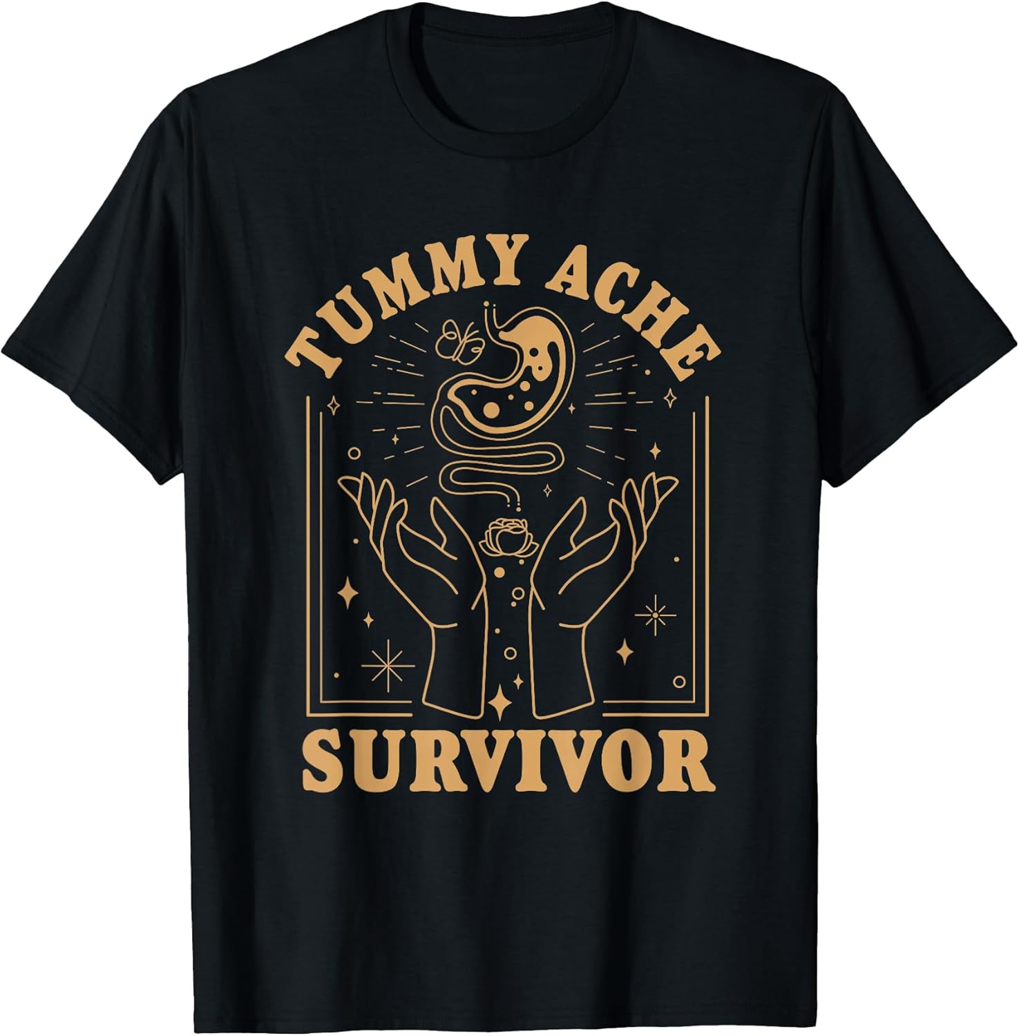 Tummy Ache Survivor Design Store - Adult & Kids T-Shirts, Sweatshirts & Hoodies apparel design preview 1
