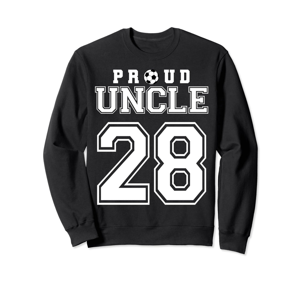 Number 28 Custom Proud Soccer Sweatshirt - Unique Graphic for Adults - T-Shirt, Sweatshirt, Hoodie