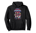 Usa Drinking Team Raccoon Soccer Hoodie - Casual Everyday Wear Unisex - T-Shirt, Sweatshirt, Hoodie