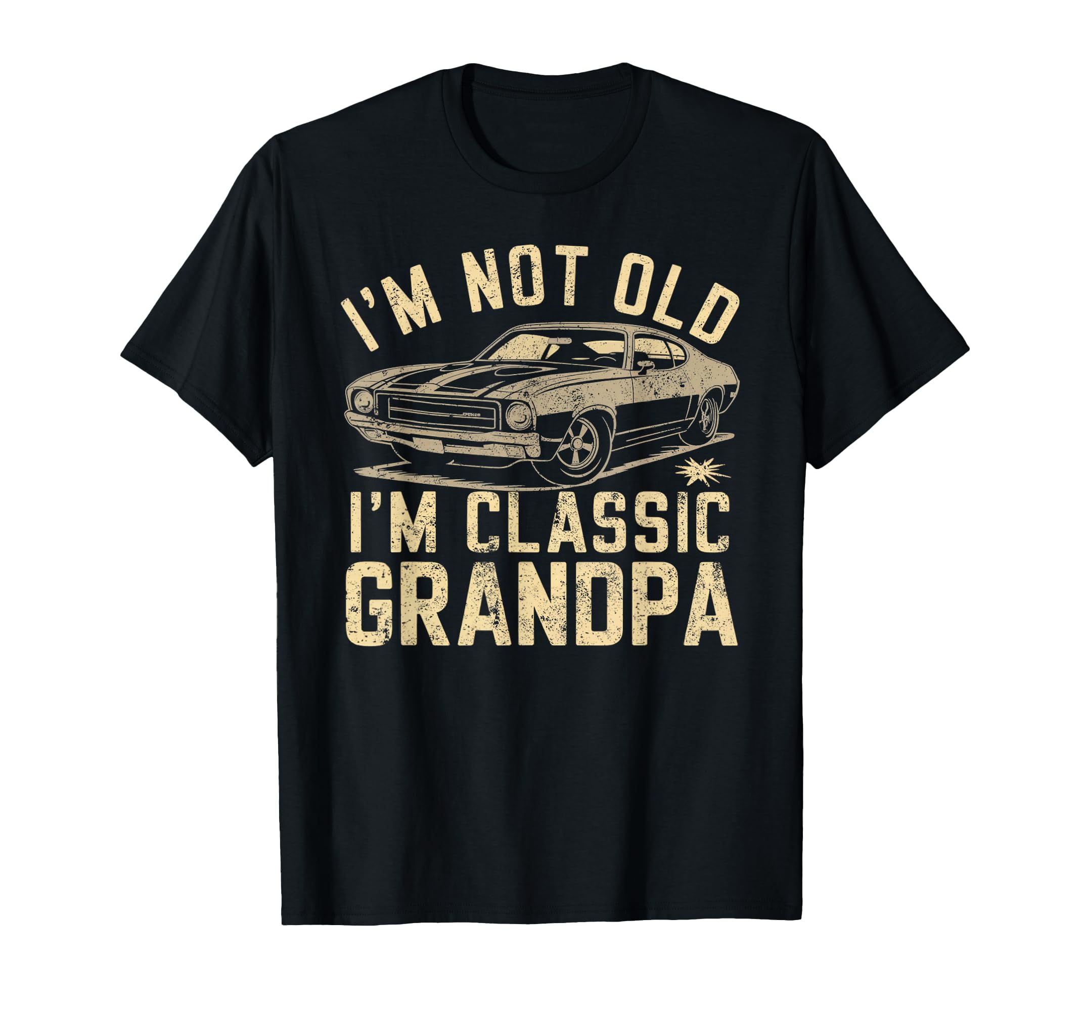 Funny Grandpa Car Grandpa Gift T-Shirt - Fun Novelty Design for Adults - T-Shirt, Sweatshirt, Hoodie