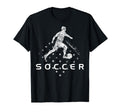 Soccer Player Us Funny Flag Son T-Shirt - Minimalist Print Men Women - T-Shirt, Sweatshirt, Hoodie
