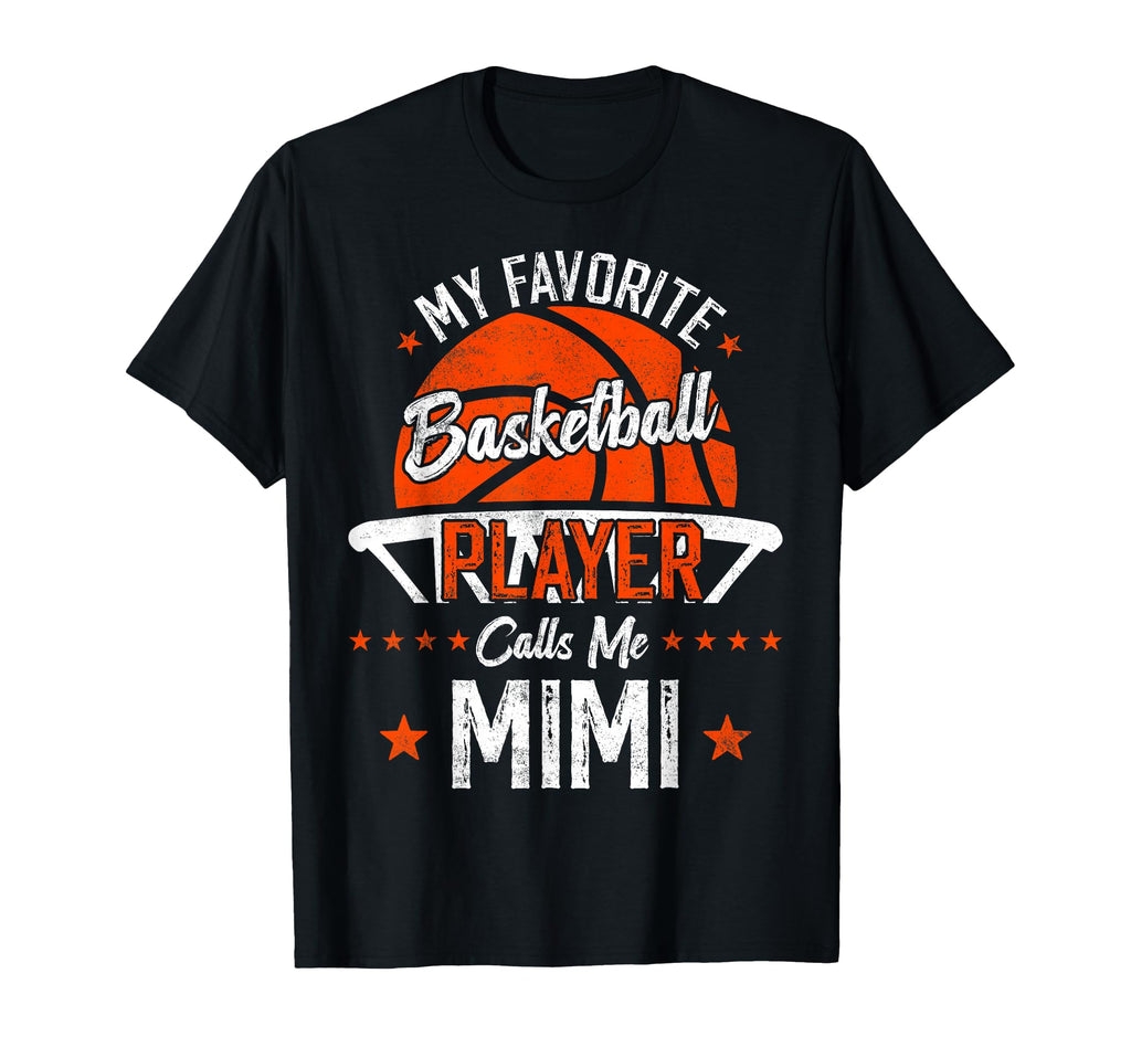 My Favorite Basketball Player Calls Me T-Shirt - Graphic Print for Adults - T-Shirt, Sweatshirt, Hoodie