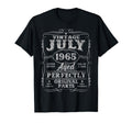 July 1965 60 Years Old 60Th Birthday T-Shirt - Trendy Graphic Unisex - T-Shirt, Sweatshirt, Hoodie
