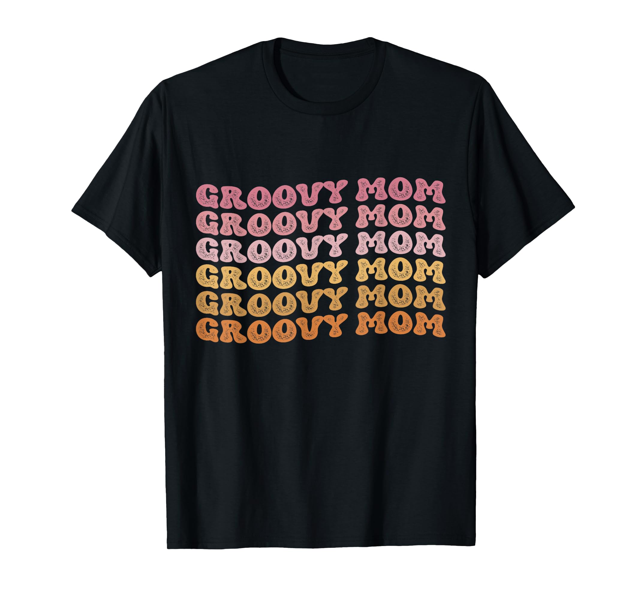 Groovy Hippie Mom Matching Family T-Shirt - Minimalist Print for Adults - T-Shirt, Sweatshirt, Hoodie