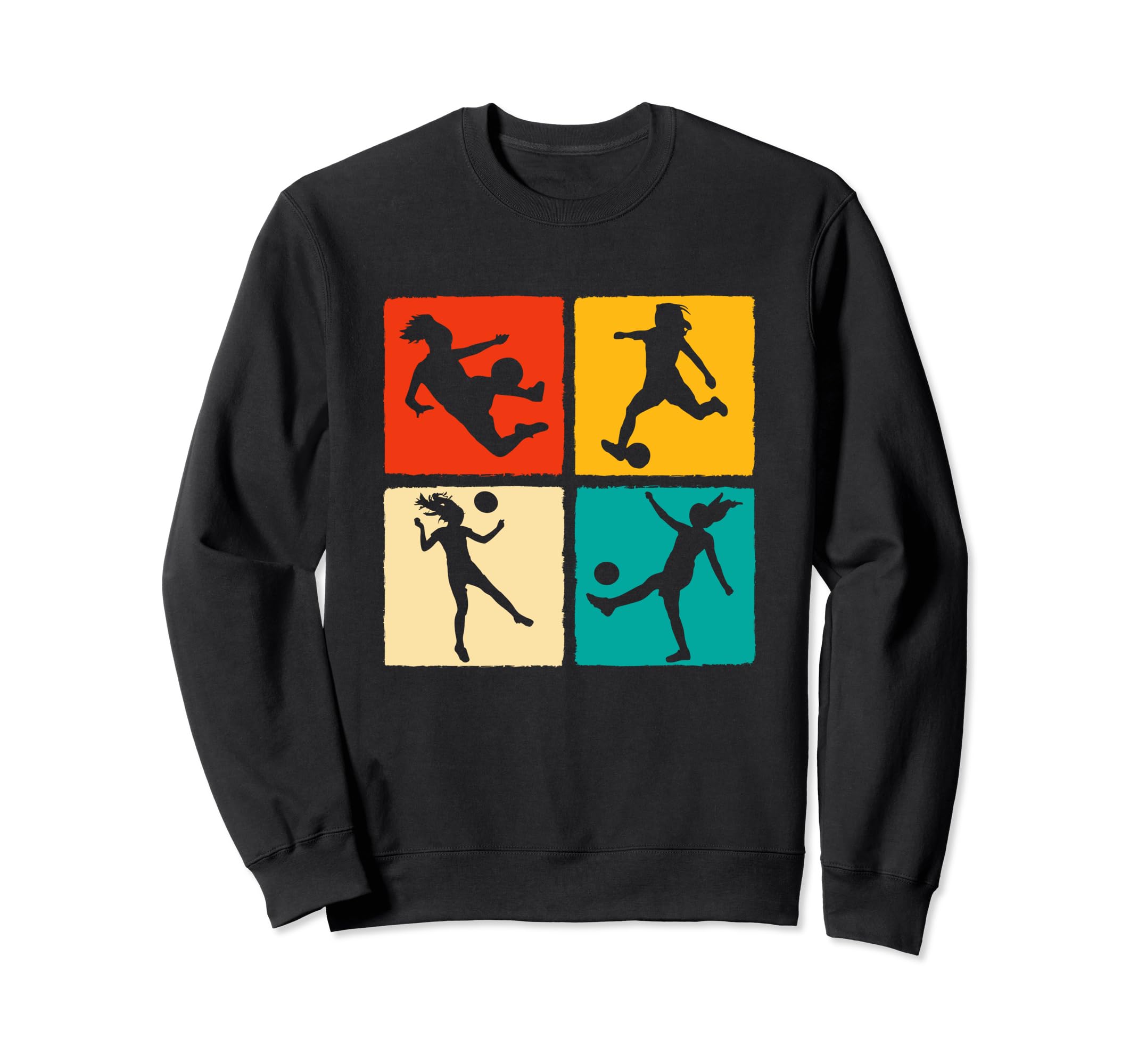 Soccer Silhouette Soccer Soccer Mom Sweatshirt - Graphic Print Men Women - T-Shirt, Sweatshirt, Hoodie