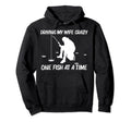 Funny Ice Fishing Dad Ice Hole Hoodie - Novelty Apparel for Adults - T-Shirt, Sweatshirt, Hoodie