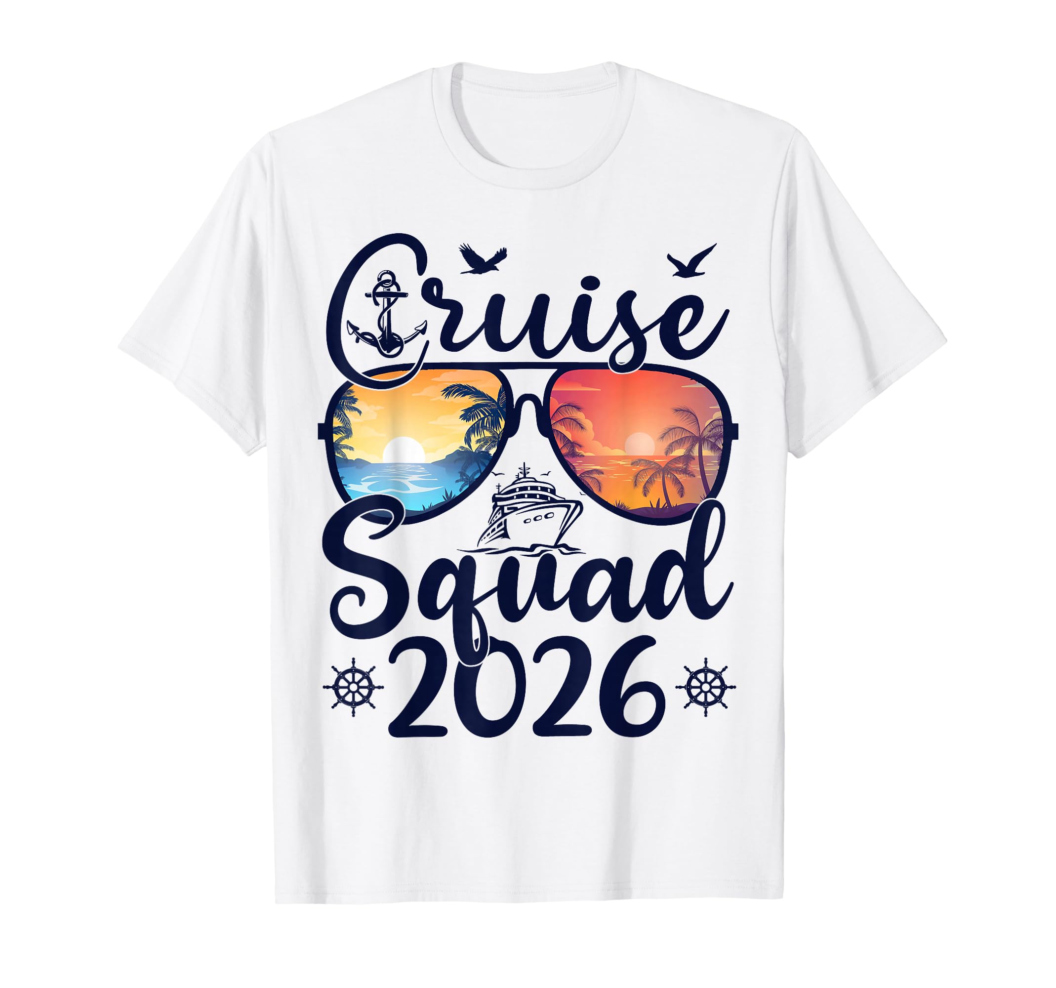 Cruise Squad 2026 Summer Vacation T-Shirt - Casual Everyday Wear Men Women - T-Shirt, Sweatshirt, Hoodie