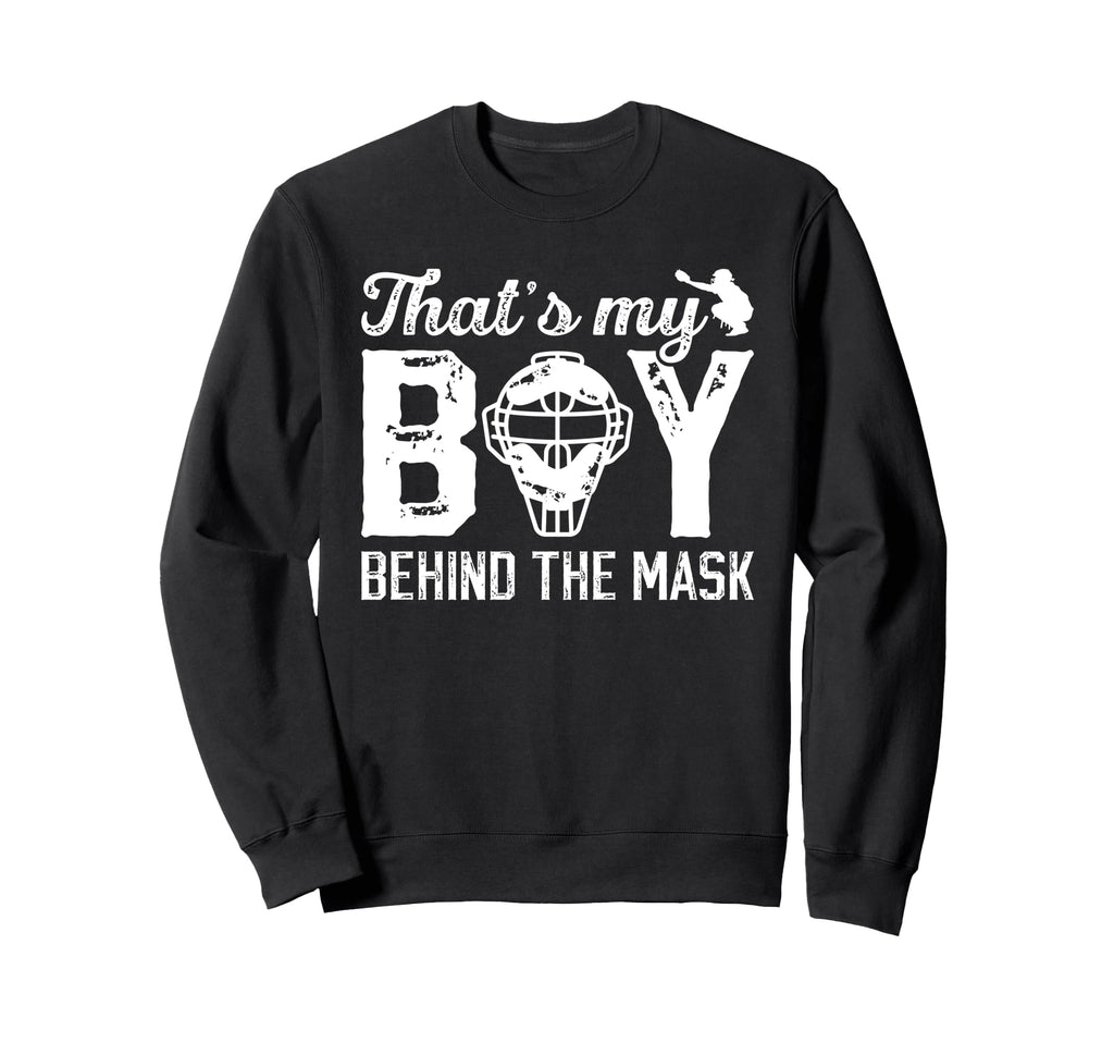 Thats My Baseball Catcher Dad Sweatshirt - Custom Art Print for Adults - T-Shirt, Sweatshirt, Hoodie