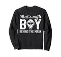 Thats My Baseball Catcher Dad Sweatshirt - Custom Art Print for Adults - T-Shirt, Sweatshirt, Hoodie