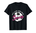 Soccer Ball Soccer Player Just Who T-Shirt - Custom Art Print Men Women - T-Shirt, Sweatshirt, Hoodie