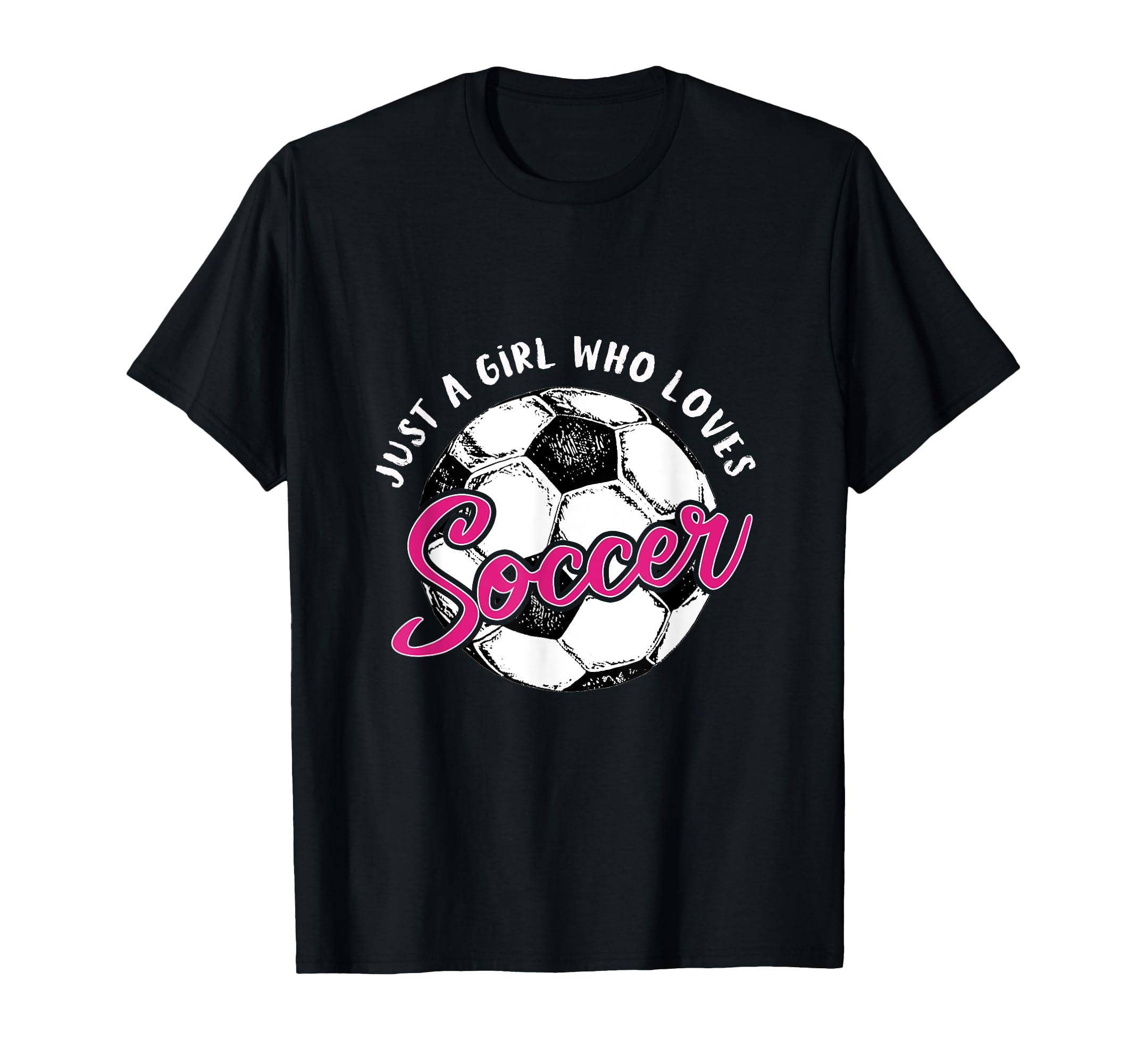 Soccer Ball Soccer Player Just Who T-Shirt - Custom Art Print Men Women - T-Shirt, Sweatshirt, Hoodie