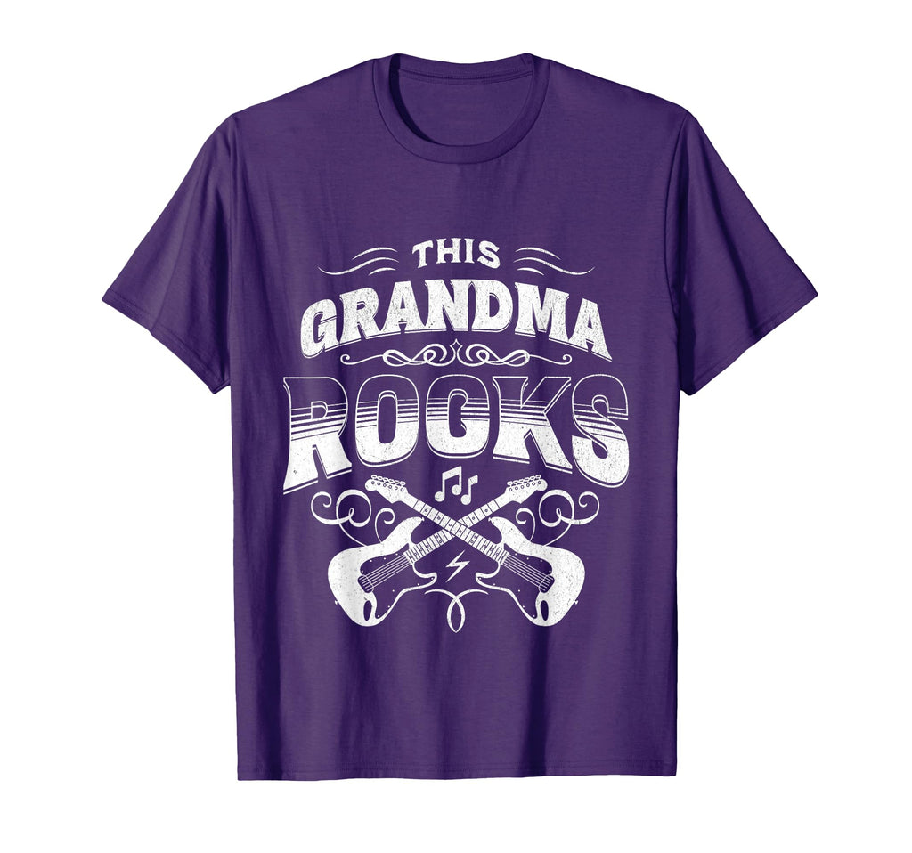 This Grandma Rocks Funny Rock And Roll T-Shirt - Streetwear Style Unisex - T-Shirt, Sweatshirt, Hoodie