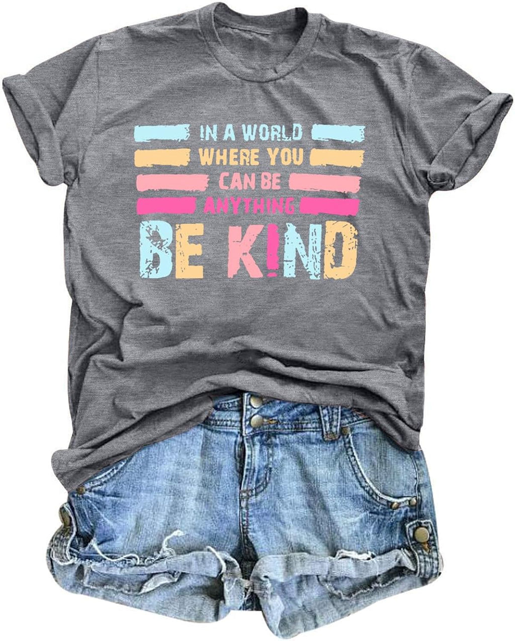 In A World Where You Can Be Anything Kind Women - Adult & Kids T-Shirts, Sweatshirts & Hoodies apparel design preview 1