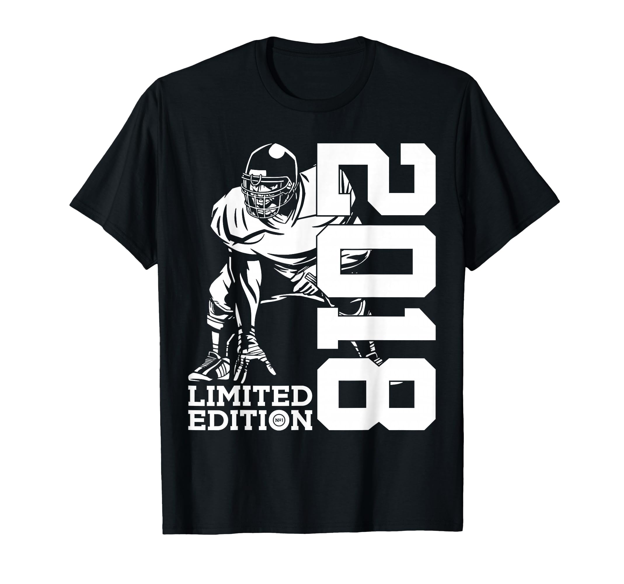 8Th Birthday Football 2018 T-Shirt - Trendy Graphic for Adults - T-Shirt, Sweatshirt, Hoodie