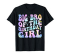 Big Brother Birthday Tie Dye Colorful T-Shirt - Unique Graphic Men Women - T-Shirt, Sweatshirt, Hoodie