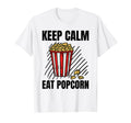 Keep Calm Eat Popcorn Grunge Popcorn T-Shirt - Streetwear Style Unisex - T-Shirt, Sweatshirt, Hoodie