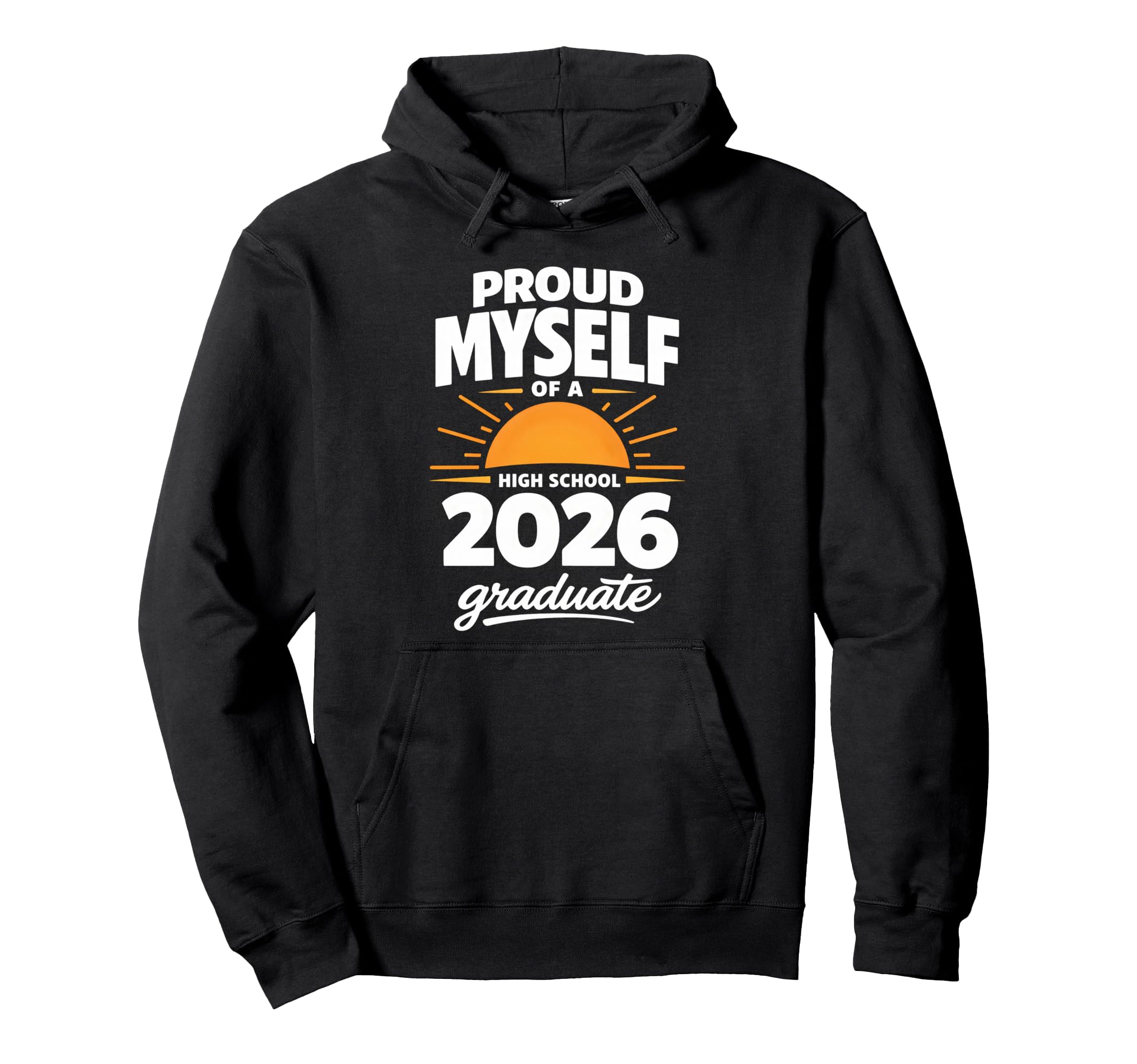 Senior Graduation School Proud Dad 2026 Hoodie - Graphic Print Men Women - T-Shirt, Sweatshirt, Hoodie