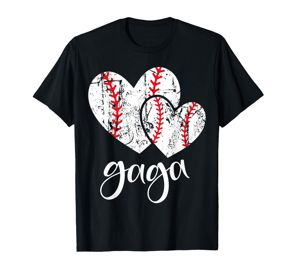 Baseball Gaga Heart Ball Funny Proud T-Shirt - Aesthetic Graphic Men Women - T-Shirt, Sweatshirt, Hoodie