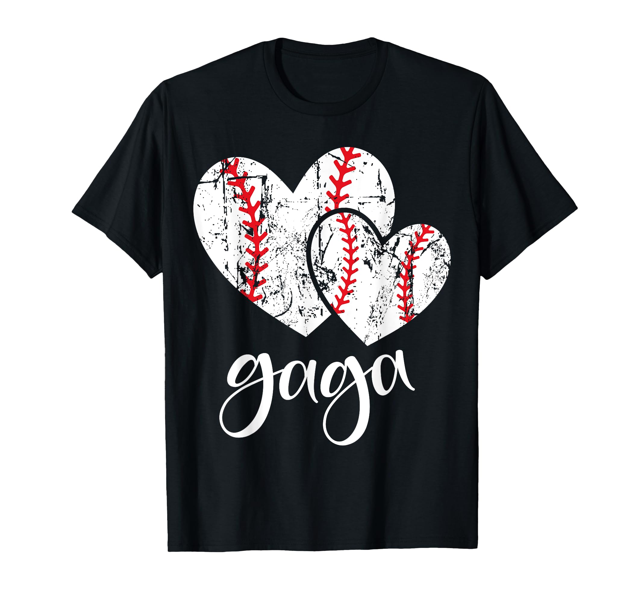 Baseball Gaga Heart Ball Funny Proud T-Shirt - Aesthetic Graphic Men Women - T-Shirt, Sweatshirt, Hoodie