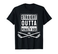 Ice Hockey Straight Outta Penalty T-Shirt - Casual Everyday Wear Unisex - T-Shirt, Sweatshirt, Hoodie