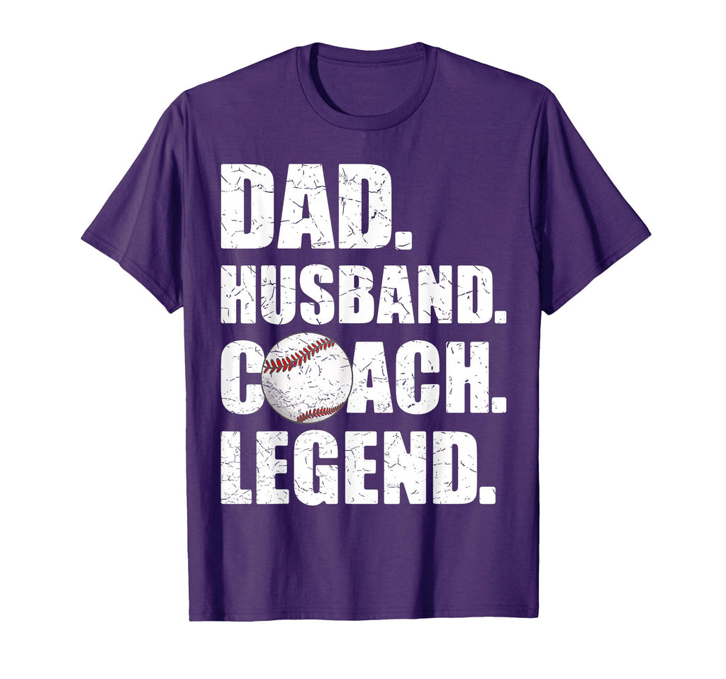 Dad Husband Coach Legend Father Papa T-Shirt - Custom Art Print for Adults - T-Shirt, Sweatshirt, Hoodie