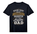 Farmer Daughter Amazing Dad Farming T-Shirt - Casual Everyday Wear Unisex - T-Shirt, Sweatshirt, Hoodie