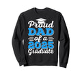 Proud Dad 2025 Graduate Senior Class Sweatshirt - Novelty Apparel Unisex - T-Shirt, Sweatshirt, Hoodie