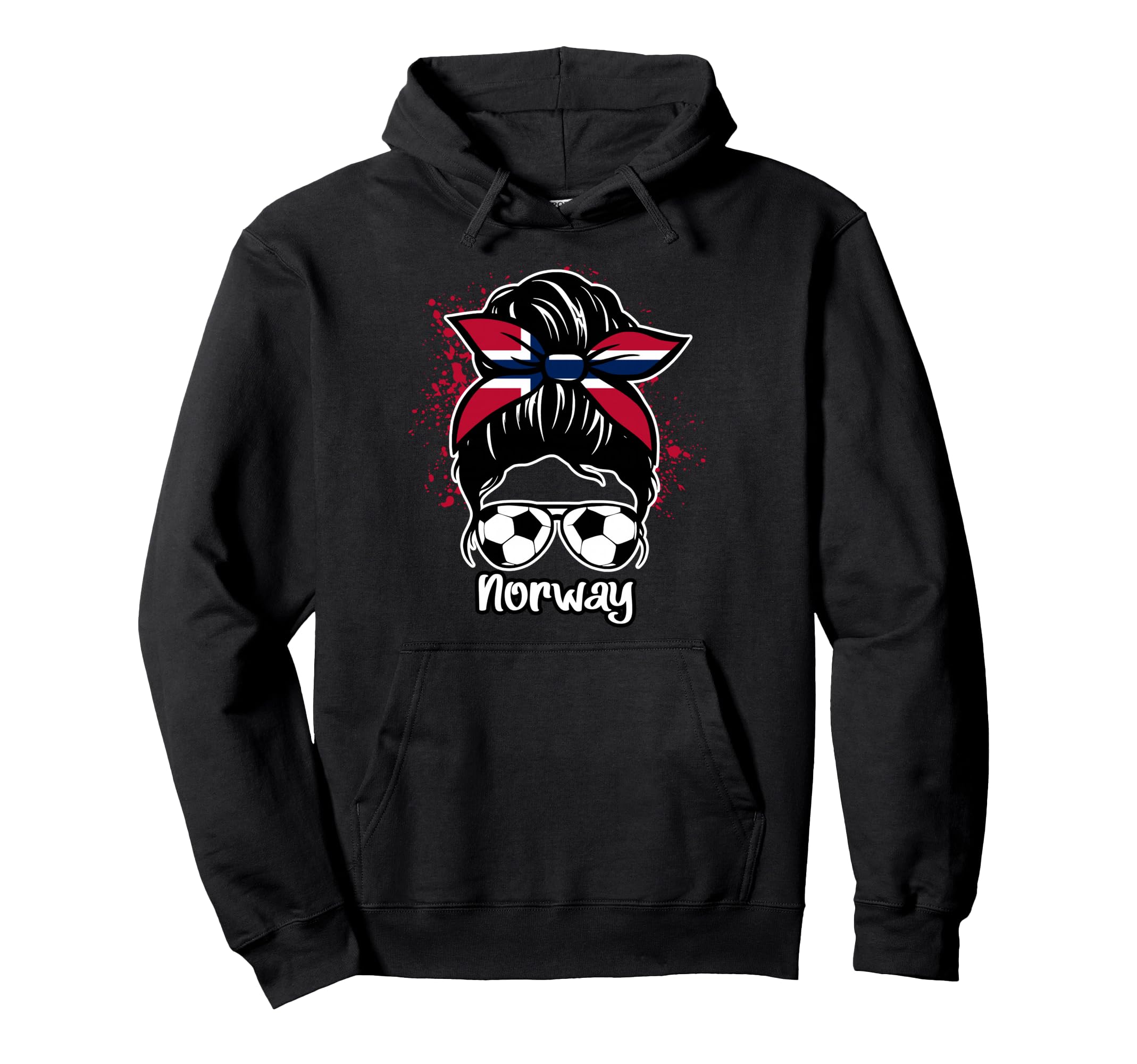 Norway Football Game Player Soccer Hoodie - Casual Everyday Wear Men Women - T-Shirt, Sweatshirt, Hoodie