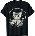 Cute Cat Rage Consumes Me Funny Sarcastic Kitten - Adult & Kids T-Shirts, Sweatshirts & Hoodies apparel design preview 1